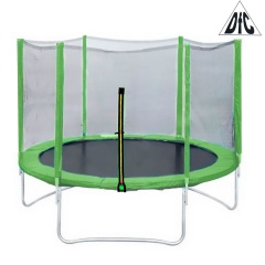 DFC Trampoline Fitness 16FT зеленый внешняя сетка из каталога батутов с защитной сеткой в Саратове по цене 31990 ₽