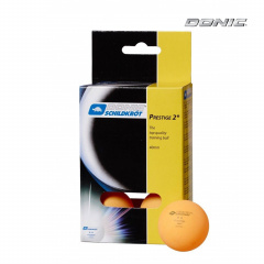 Donic Prestige 2 (оранжевые, 6 шт) из каталога мячей для настольного тенниса в Саратове по цене 430 ₽