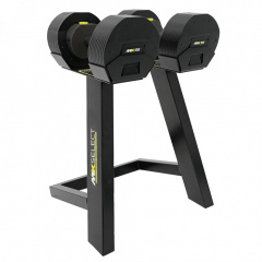 MX Select MX-55, вес 4.5-24.9 кг, 2 шт со стойкой в Саратове по цене 81350 ₽ в категории разборные (наборные) гантели First Degree Fitness