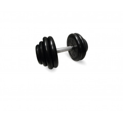 MB Barbell - 28.5 кг MB-FDBM-B28,5 из каталога обрезиненных гантелей в Саратове по цене 11520 ₽