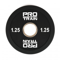 Protrain 1.25 полиуретан PPU-1,25 из каталога дисков для штанги с посадочным диаметром 50 мм. в Саратове по цене 770 ₽