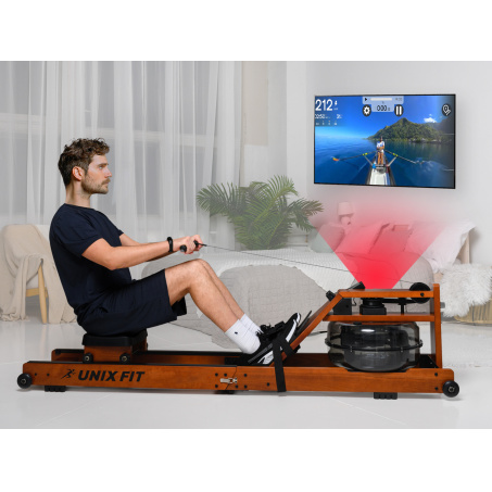 Рендер-3 для UnixFit Wood Rower Dark
