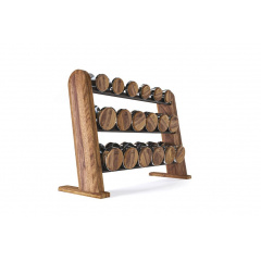 NOHrD DumbBells орех из каталога гантельных рядов в Саратове по цене 1172920 ₽