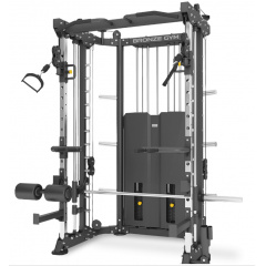 Bronze Gym YARD со встроенными весовыми стеками из каталога тренажеров кроссоверов в Саратове по цене 354990 ₽