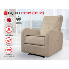 Fujimo COMFORT CHAIR F3005 FMF с механическим приводом  Ваниль из каталога массажных кресел в Саратове по цене 73500 ₽