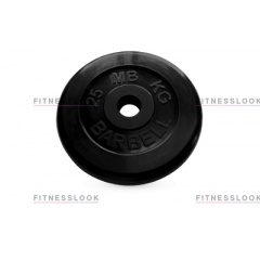 MB Barbell черный - 50 мм - 25 кг из каталога баскетбольных щитов в Саратове по цене 9680 ₽