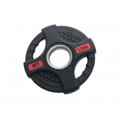 Original FitTools черный с двумя хватами 1,25 кг из каталога дисков для штанги с посадочным диаметром 50 мм. в Саратове по цене 600 ₽