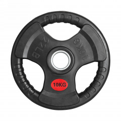 VictoryFit обрезиненный 10 кг.  VF-S511000 из каталога дисков для штанги с посадочным диаметром 50 мм. в Саратове по цене 3060 ₽
