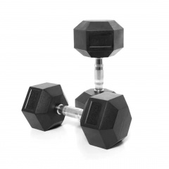 VictoryFit гексагональная VF-H250 (25 кг) 1 шт. из каталога обрезиненных гантелей в Саратове по цене 7310 ₽