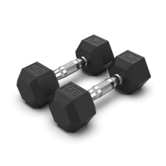 VictoryFit гексагональная VF-H060 (6 кг) 1 шт. из каталога обрезиненных гантелей в Саратове по цене 1790 ₽
