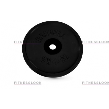 Рендер-0 для MB Barbell евро-классик черный - 50 мм - 15 кг