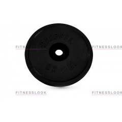 MB Barbell евро-классик черный - 50 мм - 15 кг из каталога дисков для штанги с посадочным диаметром 50 мм. в Саратове по цене 8874 ₽