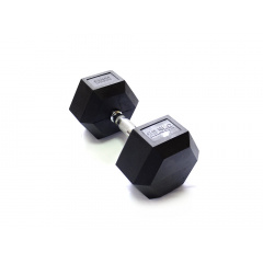 22,5 кг гексагональная FT-HEX-22,5 в Саратове по цене 10390 ₽ в категории обрезиненные гантели Original FitTools