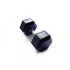 25 кг гексагональная FT-HEX-25 в Саратове по цене 11590 ₽ в категории обрезиненные гантели Original FitTools
