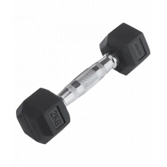 StarFit гексагональная 2 кг DB-301 из каталога обрезиненных гантелей в Саратове по цене 1069 ₽