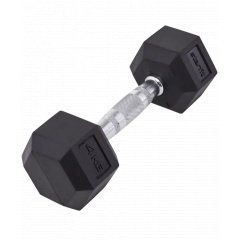 StarFit гексагональная 4 кг DB-301 из каталога обрезиненных гантелей в Саратове по цене 1700 ₽