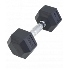 StarFit гексагональная 8 кг DB-301 из каталога обрезиненных гантелей в Саратове по цене 3060 ₽