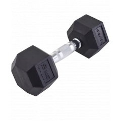 StarFit гексагональная 9 кг DB-301 из каталога обрезиненных гантелей в Саратове по цене 3320 ₽