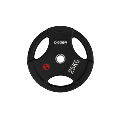 Hasttings Digger 25 кг HD51C1C-25 из каталога дисков (блинов) для штанг и гантелей в Саратове по цене 15200 ₽