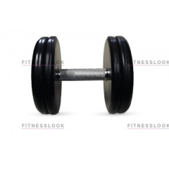 MB Barbell классик - 21 кг из каталога обрезиненных гантелей в Саратове по цене 4347 ₽