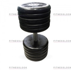 MB Barbell классик - 58 кг из каталога обрезиненных гантелей в Саратове по цене 13818 ₽