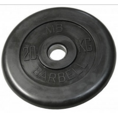 MB Barbell 20 кг металлическая втулка из каталога велотренажеров в Саратове по цене 8290 ₽