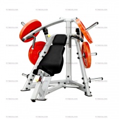 AeroFit Plate Load PLIP - наклонный жим от груди из каталога тренажеров на свободных весах в Саратове по цене 70130 ₽
