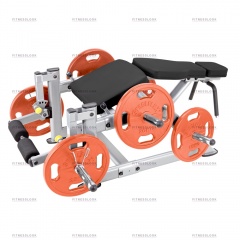 AeroFit Plate Load PLLC - сгибание ног лежа из каталога тренажеров на свободных весах в Саратове по цене 70130 ₽