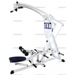 MB Barbell MB 4.28 - Вертикальная тяга вниз с разведением рычажная из каталога тренажеров на свободных весах в Саратове по цене 73177 ₽