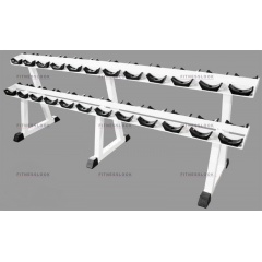 MB Barbell MB 1.18 из каталога стоек для гантелей в Саратове по цене 23540 ₽