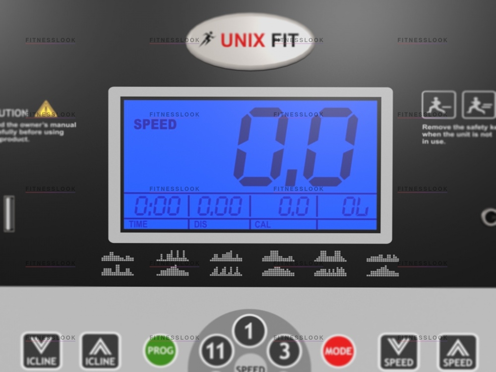 UnixFit MX-450V регулировка угла наклона - электронная