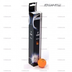 Donic T-One - 6шт. - оранжевые из каталога мячей для настольного тенниса в Саратове по цене 600 ₽