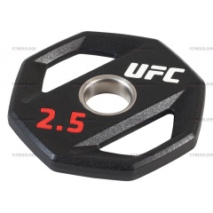 UFC олимпийский 2,5 кг 50 мм из каталога дисков для штанги с посадочным диаметром 50 мм. в Саратове по цене 4250 ₽