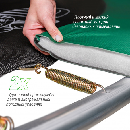 Рендер-10 для Unix Line Supreme Game 14FT (Green) / 427 см
