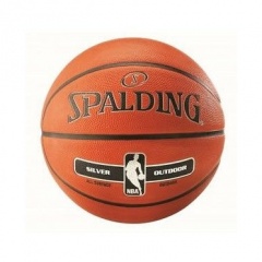NBA Silver в Саратове по цене 1290 ₽ в категории баскетбольные мячи Spalding