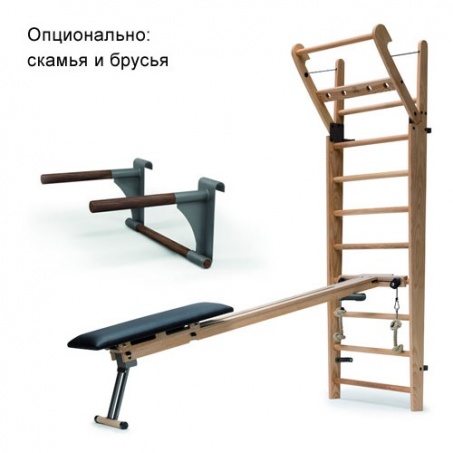 Рендер-2 для NOHrD WallBars - ясень окрашенный/ 14 перекладин